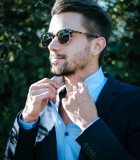 A confident businessman A confident businessman